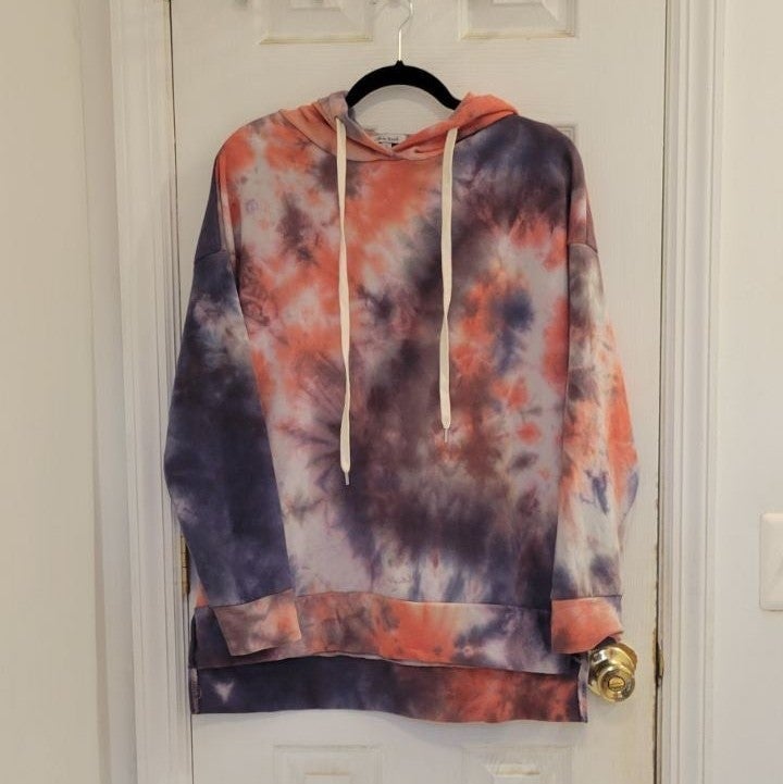White Birch Orange Hooded Sweaters for Women Mercari