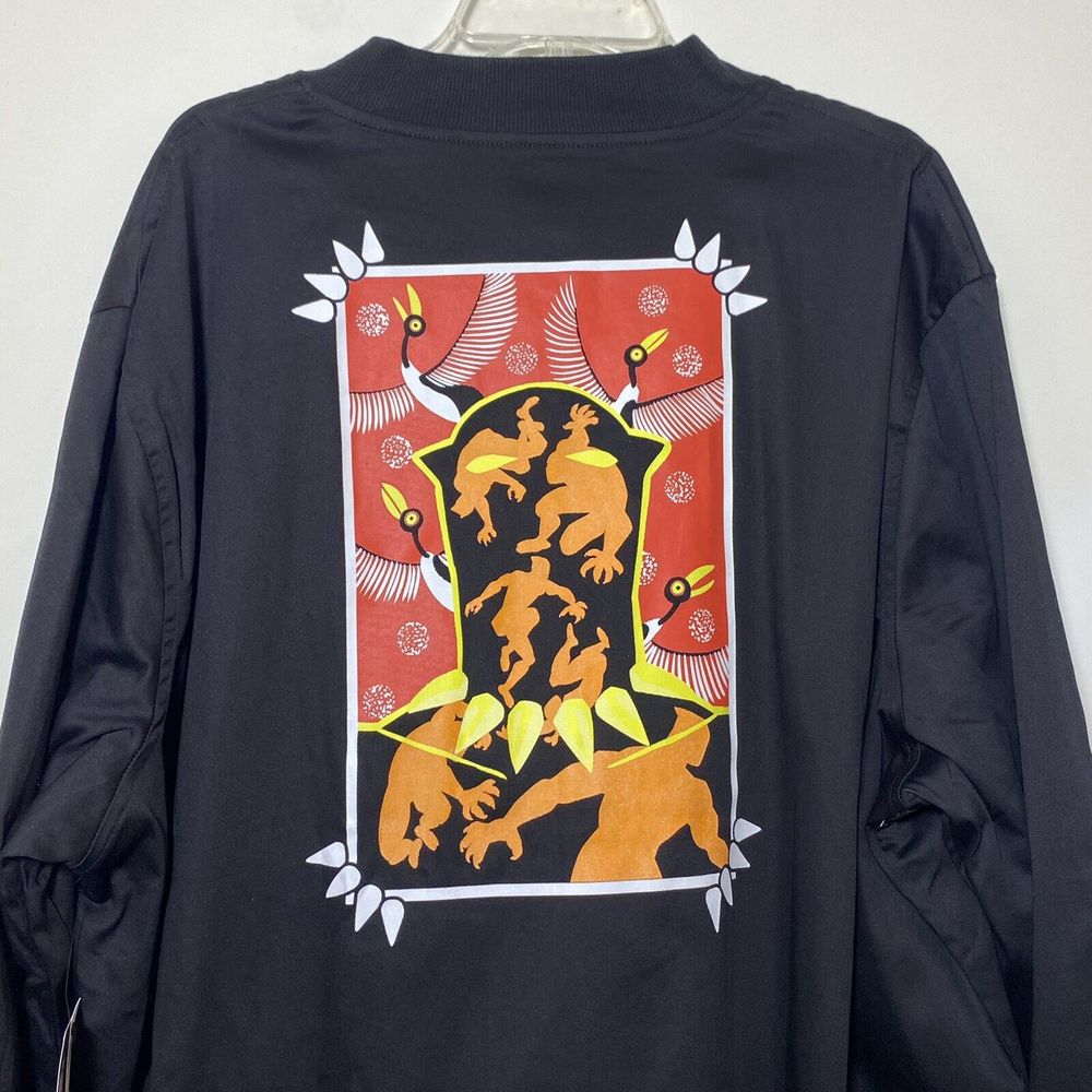 MARVEL BLACK PANTHER WORLD OF WAKANDA Disney Parks Artist Series Jacket XL