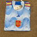 Spain 2010 World Cup Adidas blue and white football shirt