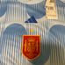 Spain 2010 World Cup Adidas blue and white football shirt