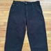 Vintage 90s Levi’s Silvertab Black Baggy Denim Jeans Size 38x30 Men Skater