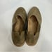 Clarks suede shooties tan size 9.5
