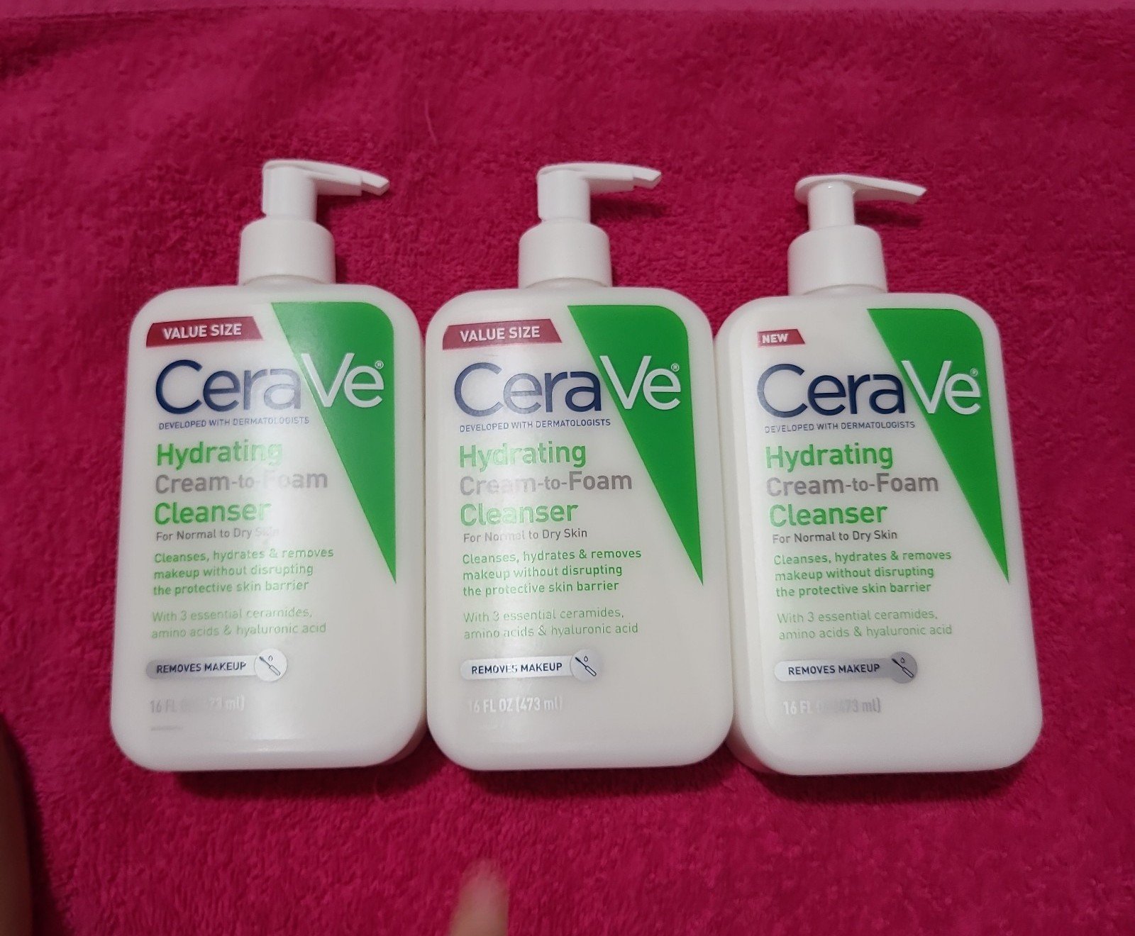 CeraVe hydrating cleanser