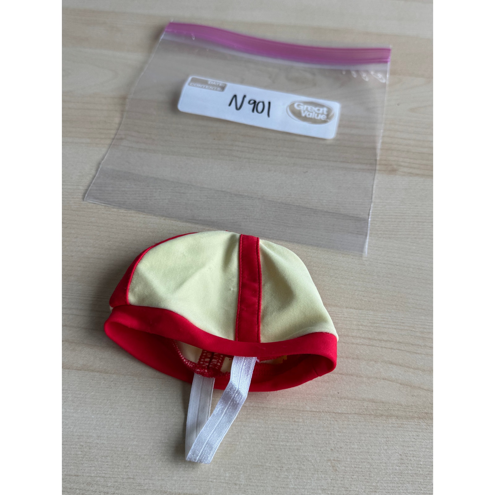 N901 American girl doll Kit 1934 bathing suit swim cap hat