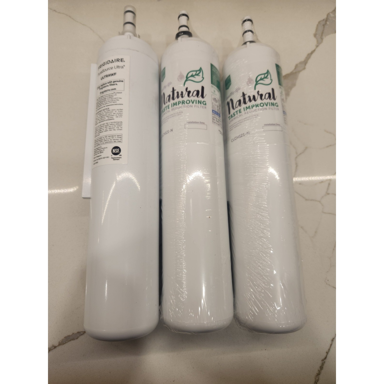 Lot Of 3 Frigidaire And Healthy Life ULTRAWF Pure Source Ultra Water Filters