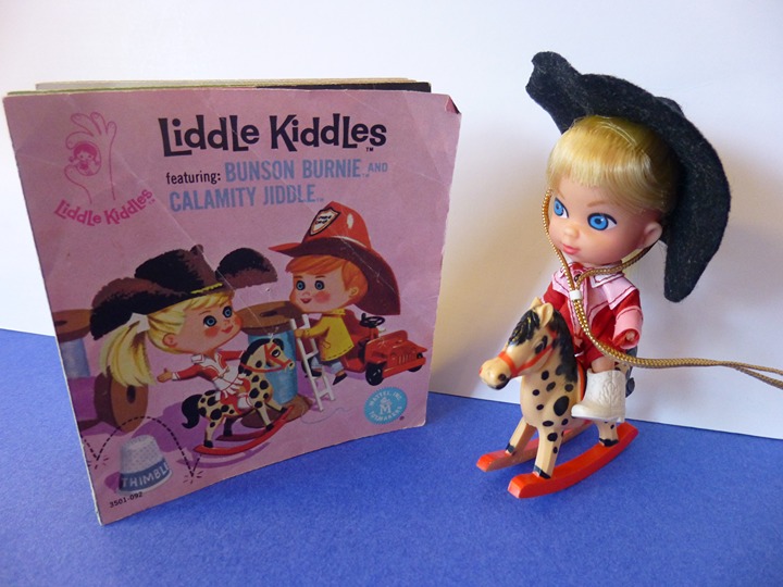 Liddle Kiddle Calamity Jiddle Doll Clothes Hat Boots Horse & Booklet #3506