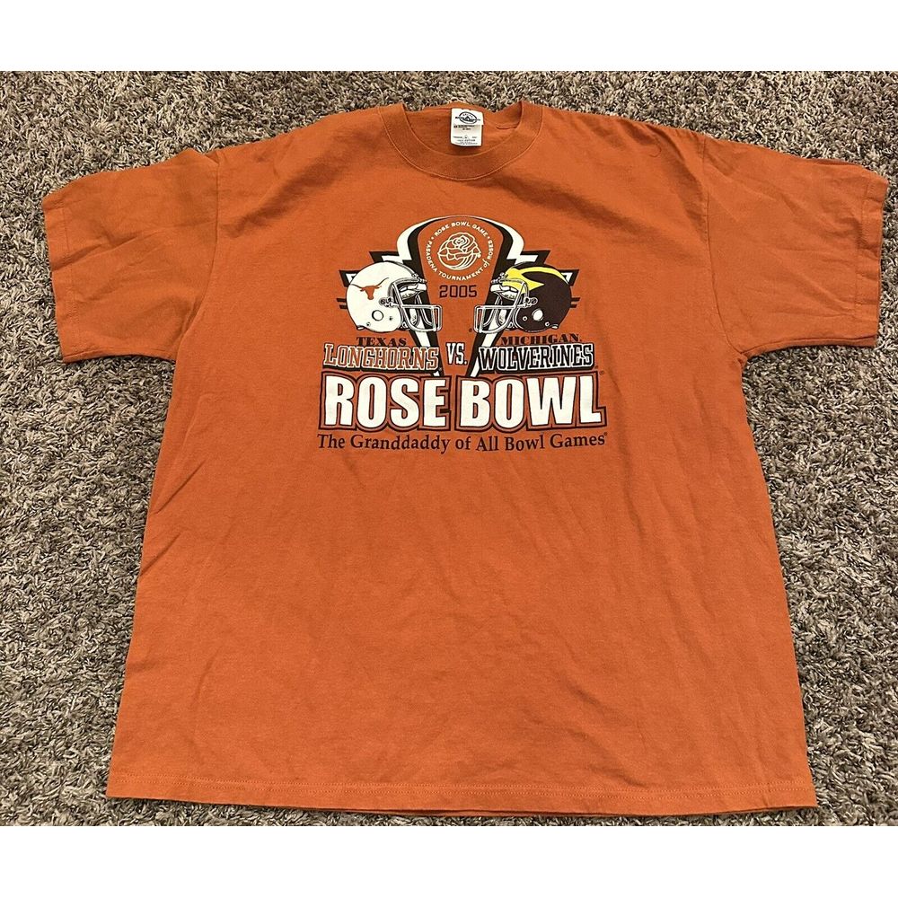 Y2K Delta Texas Longhorns Fight Graphic T Shirt College Football Sz XL