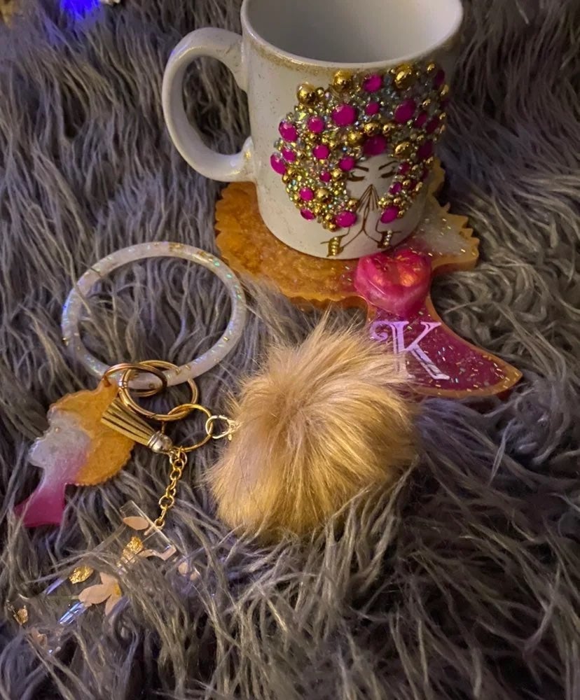Coaster, Mug & keychain set