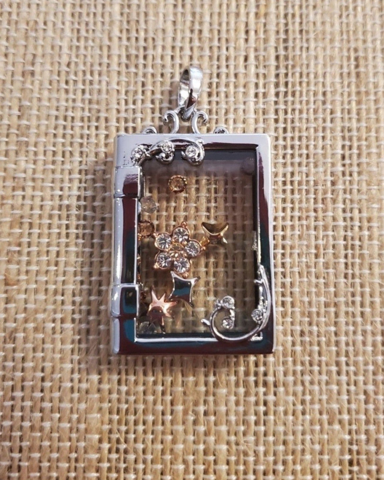 Origami Owl Disney Silver Storybook Locket