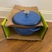 Lodge 6 Quart Enameled Cast Iron Dutch Oven Blue