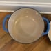 Lodge 6 Quart Enameled Cast Iron Dutch Oven Blue