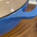 Lodge 6 Quart Enameled Cast Iron Dutch Oven Blue