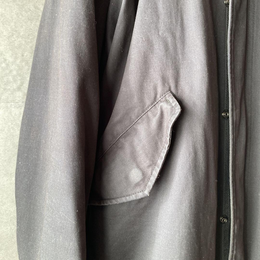 Vintage 2000s (Y2K) Utility /military Jacket (small) black/gray