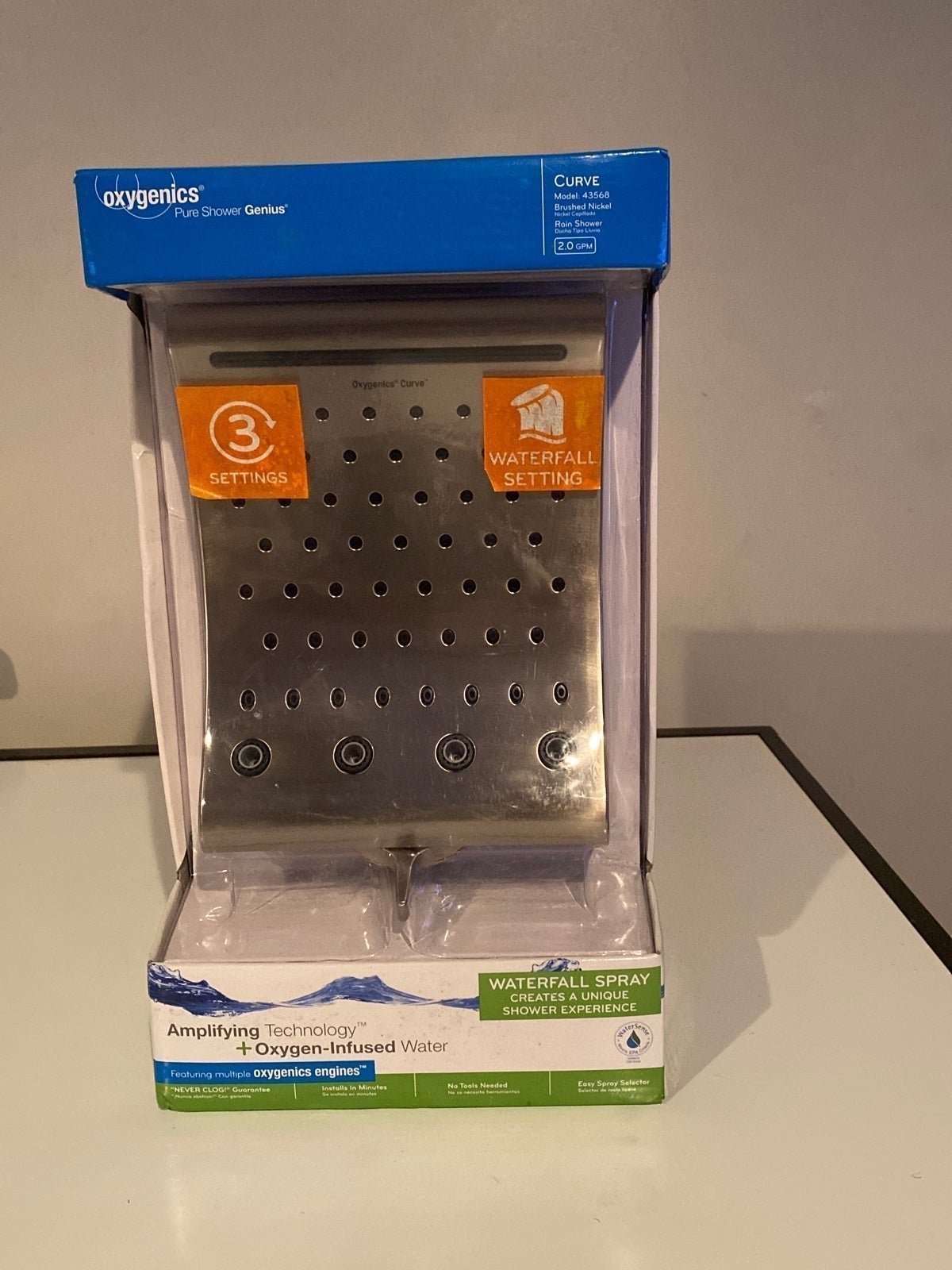 Oxygenics pure shower Genius