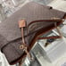 Michael Kors Jet Set Travel Large Chained Tote Shoulder Bag MK Brown NWT