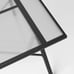 Glass Rectangle 6 Person Outdoor Patio Dining Table Black - Room Essentials™