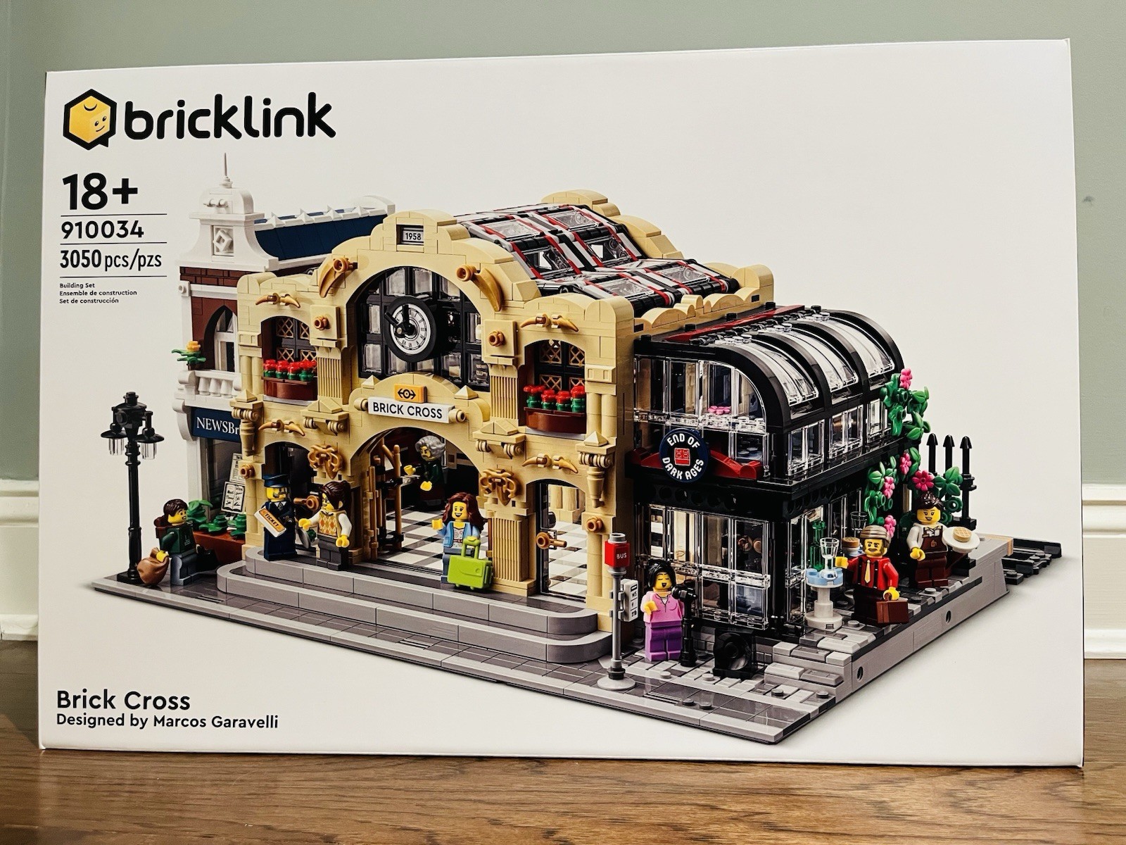 NEW SEALED LEGO 910034 Bricklink Designer Brick Cross Train Station