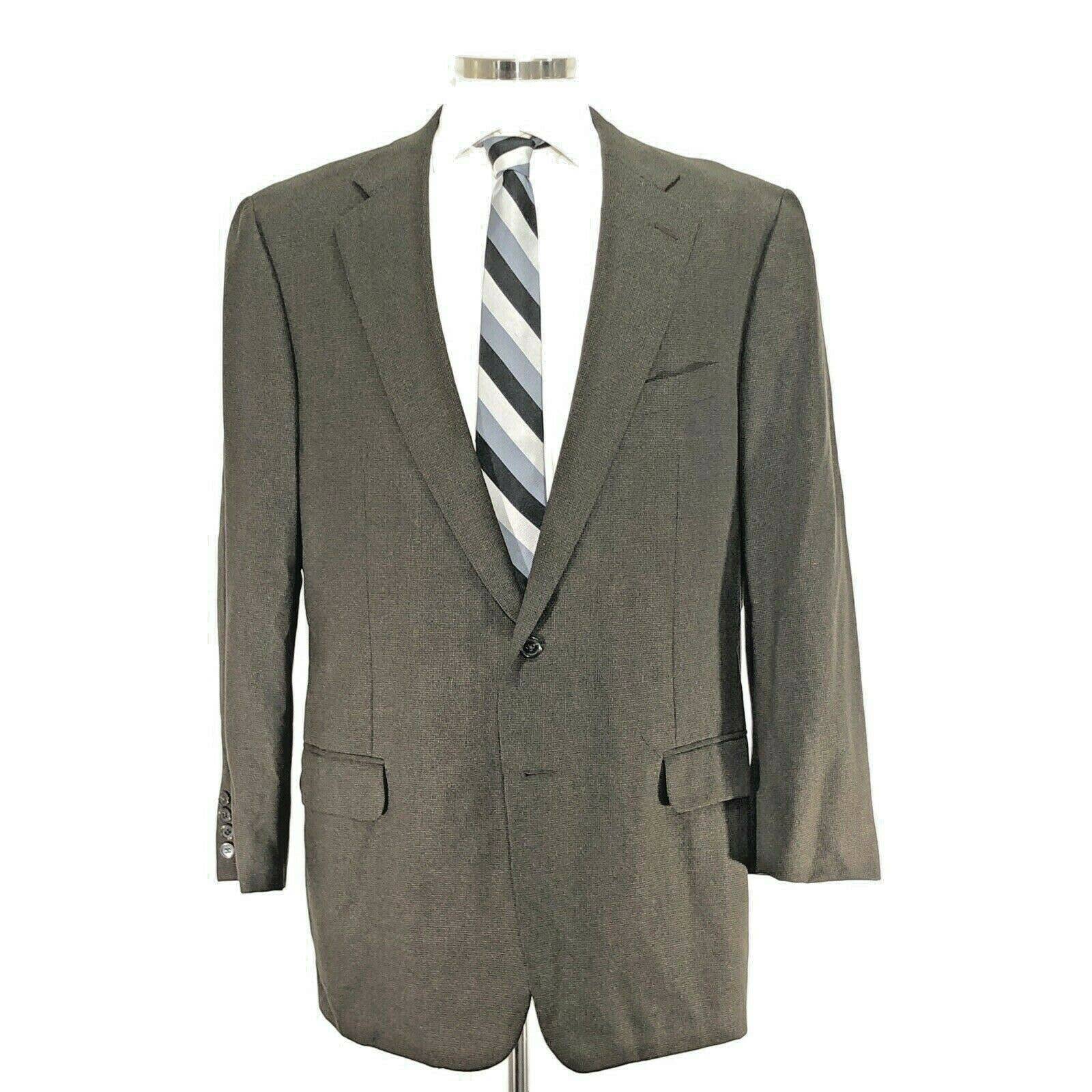 Ermenegildo Zegna Brown 46L Sport Coat