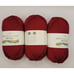 Pretty Merino Yarn Cascade 220 Superwash Merino Wool 5 Christmas Red Heather