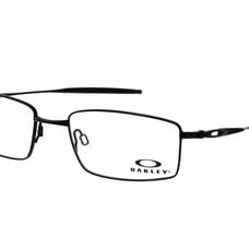 New Oakley OX3136 0253 Polished Black Top Spinner 4B Eyeglasses 53/19/140