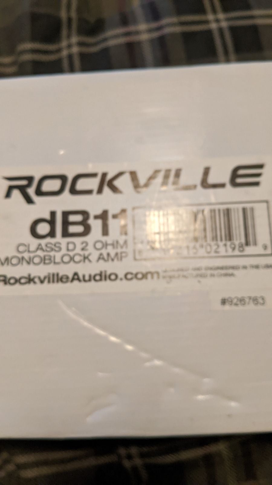 Rockville Db11 1000w amplifier