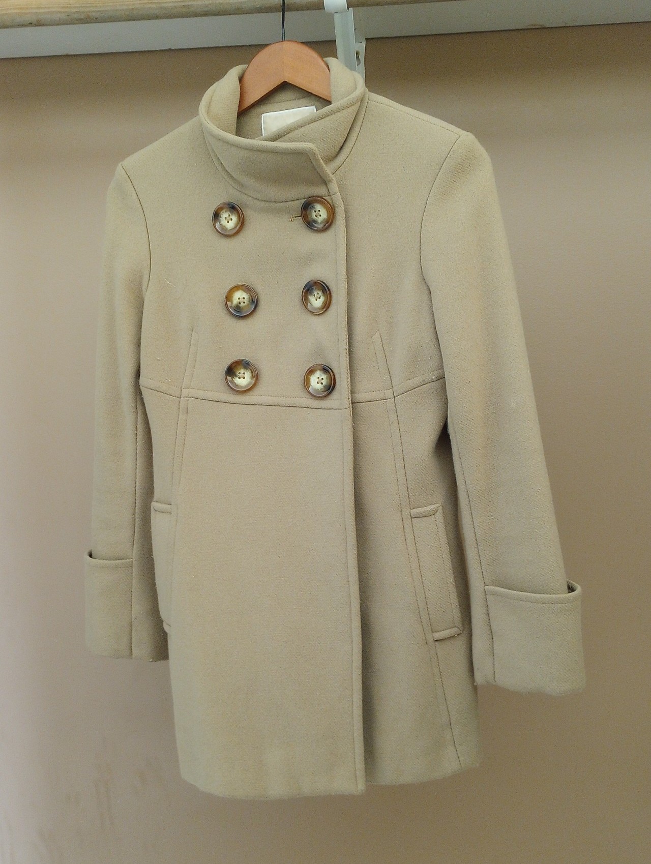Michael Kors Camel Peacoat