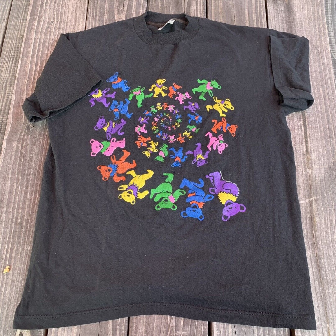 Grateful Dead 1991 GDM Vintage Shirt SUMMER TOUR Giants Stadium Deer Creek RARE