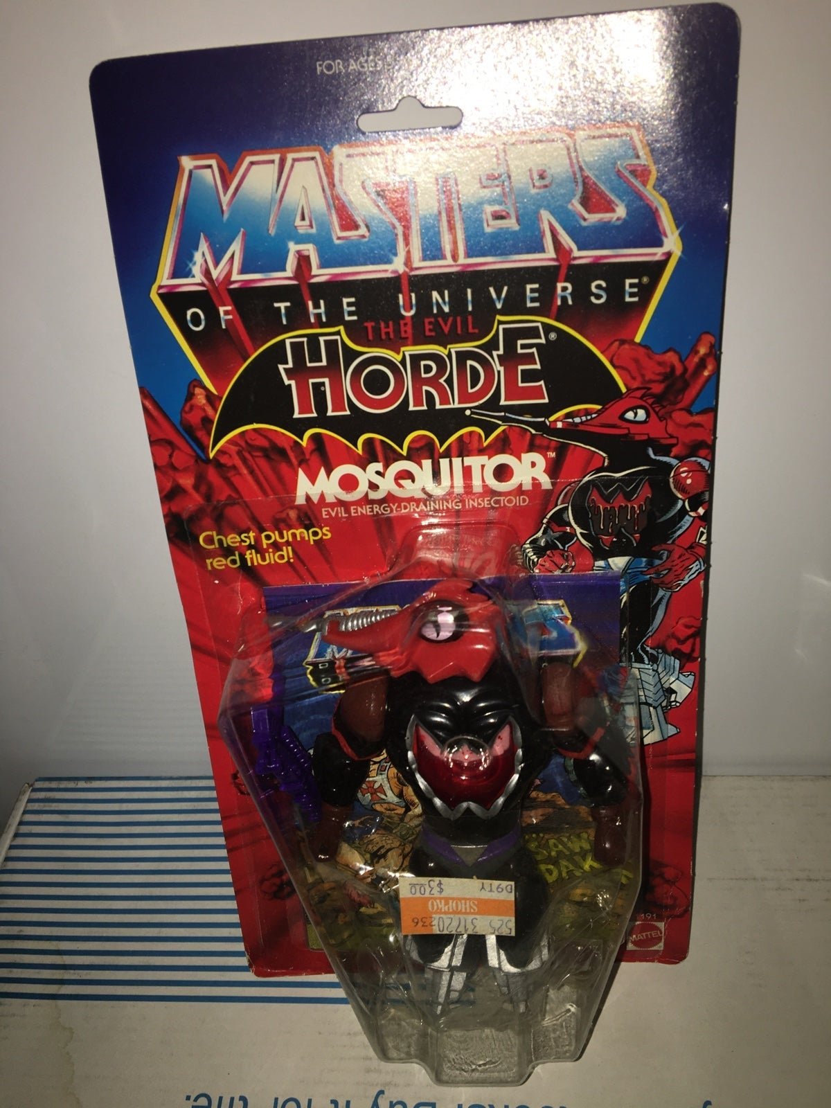 1987 Masters Of The Universe MOTU - Mosquitor Unopened Mattel Vintage!!