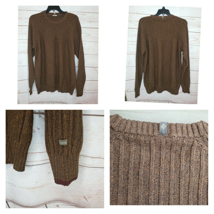 Columbia Sportswear Brown Sweater