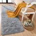 Soft Shag Runner Rug for Bedroom, 2x6 Feet Fluffy Rugs with Non-Slip Bottom