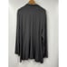 J Jill Cardigan Womens V-Neck Button Down Gray Long Sleeve Collar Size 3XL