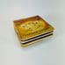 Set Of 4 Fly Fishing Lodge Lure Coasters