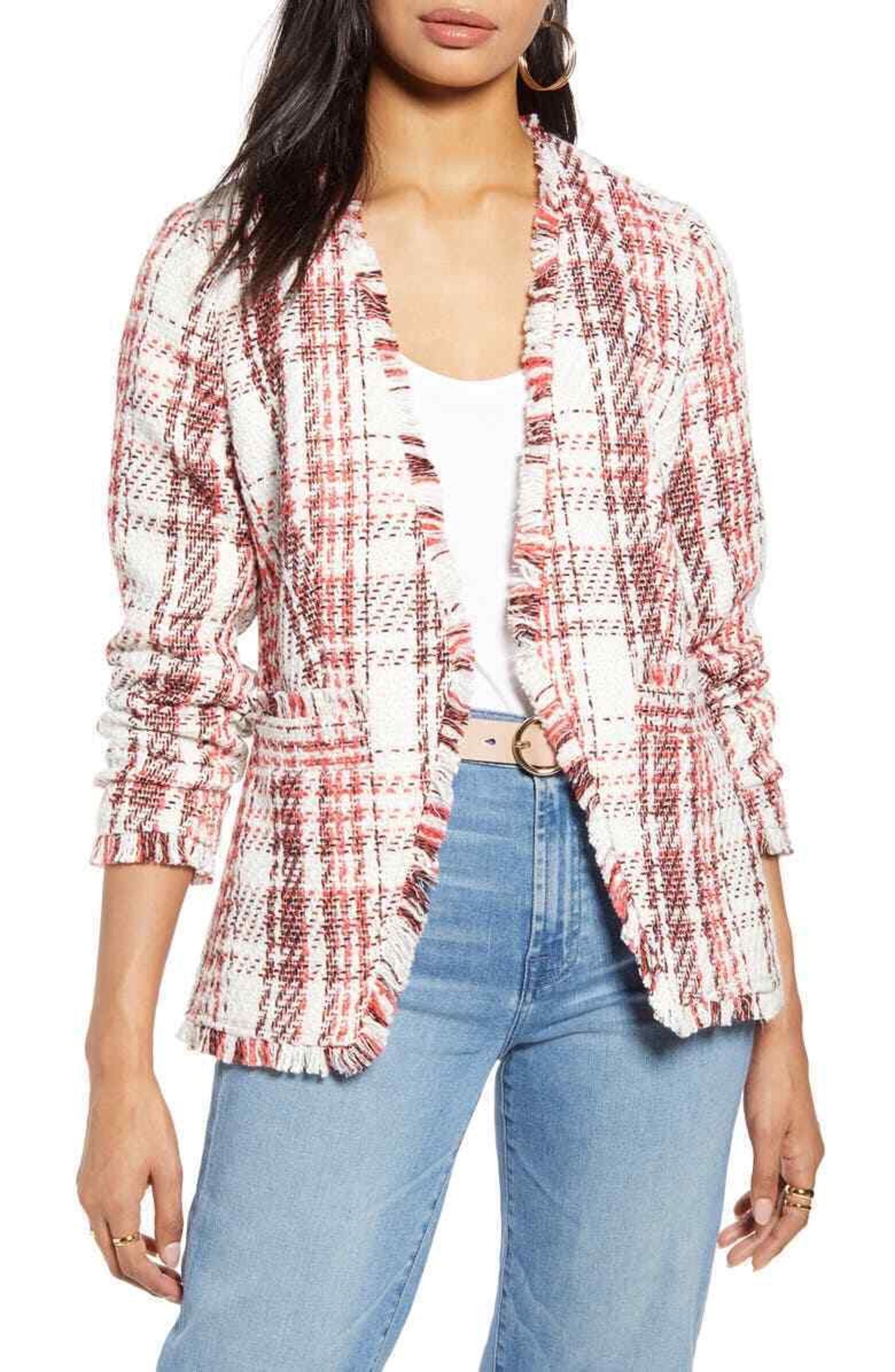 Tweed Halogen Jacket medium petite
