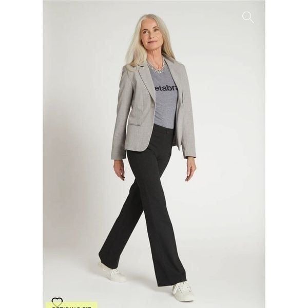 Betabrand black Classic Dress Pant Yoga Pant Sz XL Petite