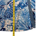 America & Beyond Tropical Blues Maxi Dress SMALL Floral Print Blue & White New