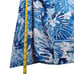 America & Beyond Tropical Blues Maxi Dress SMALL Floral Print Blue & White New