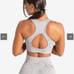 Sustainable Seamless Sports Bra Cloud Grey