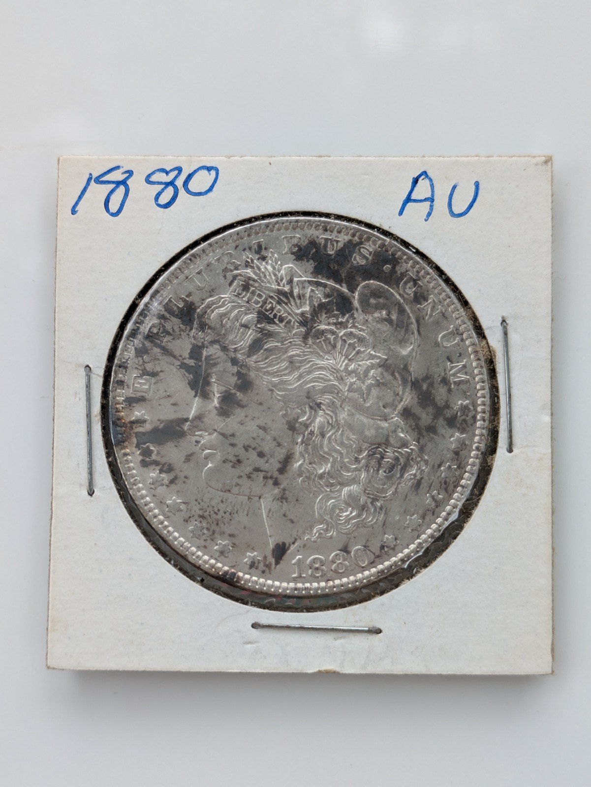 1880 Morgan Silver Dollar 1 AU