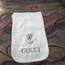 Large 100%Gucci Dust Pouch Bag