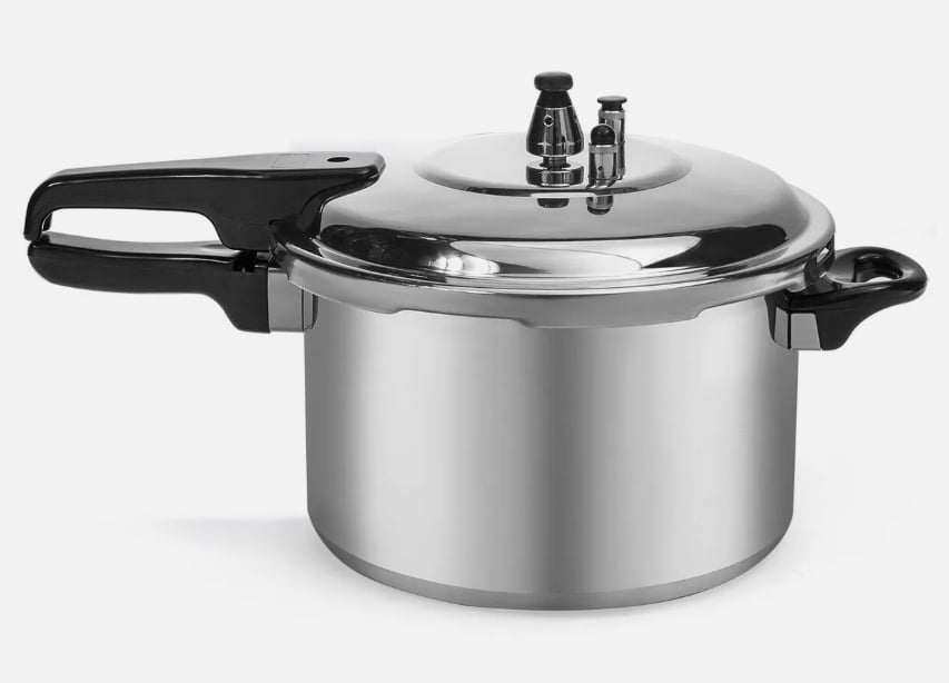 Barton 6 Quart Aluminum Pressure Cooker Canner Valve Stovetop Canning Cooker Pot
