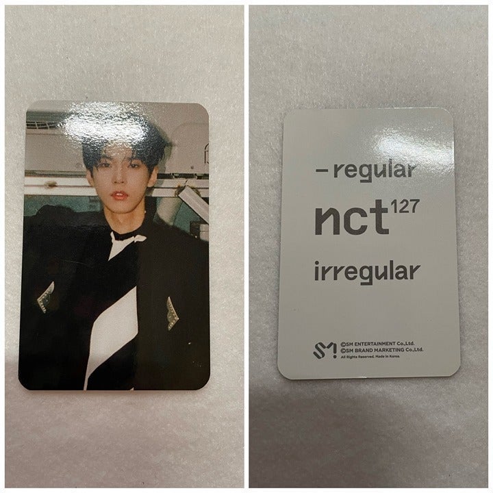 NCT 127 Regular-Irregular passport wallet Doyoung photo card only