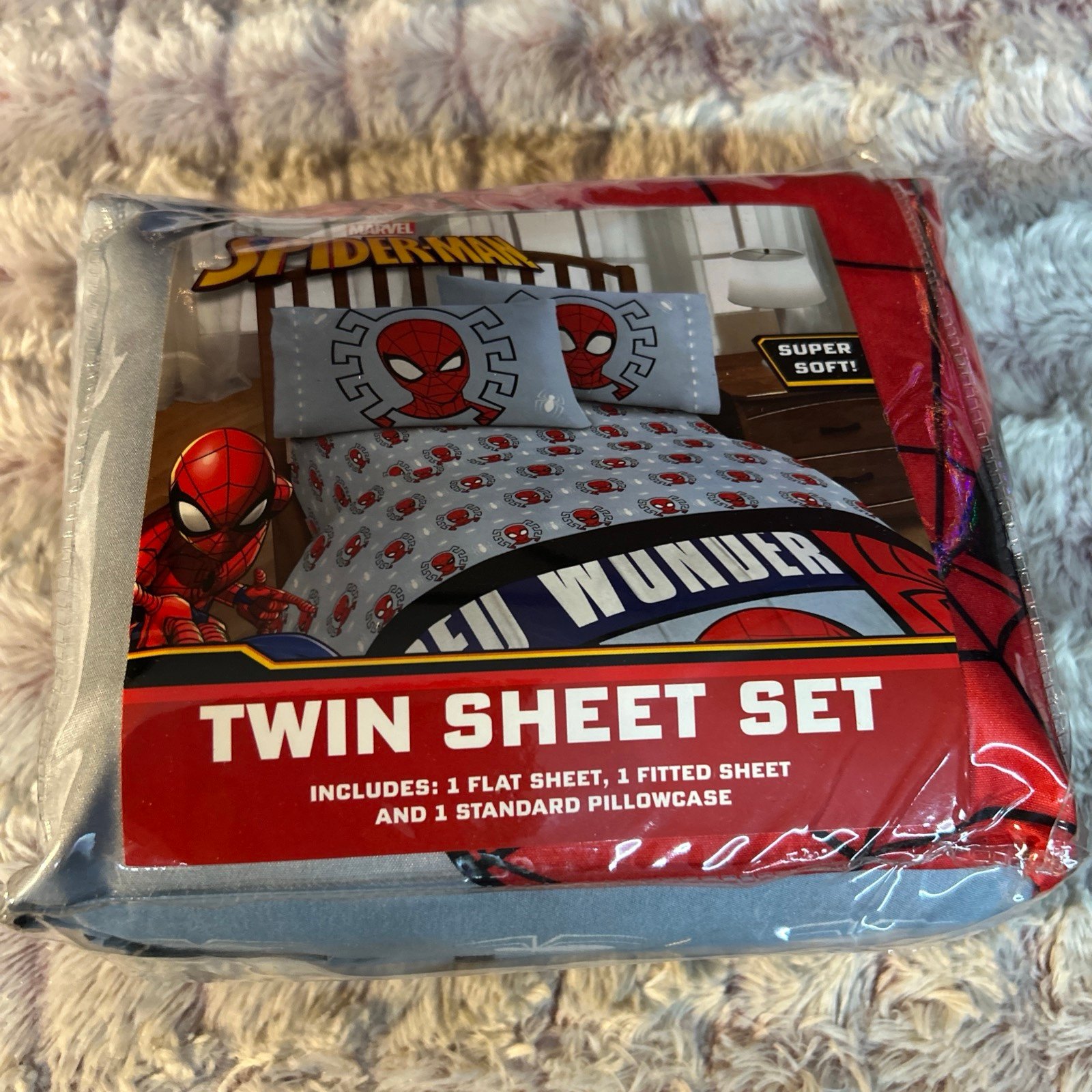 Marvel Spider Man Twin sheet set