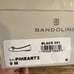 Womens Bandolino Piheart 3 Black Leather Comfort Bow Ballet Flats Size 9 M GUC
