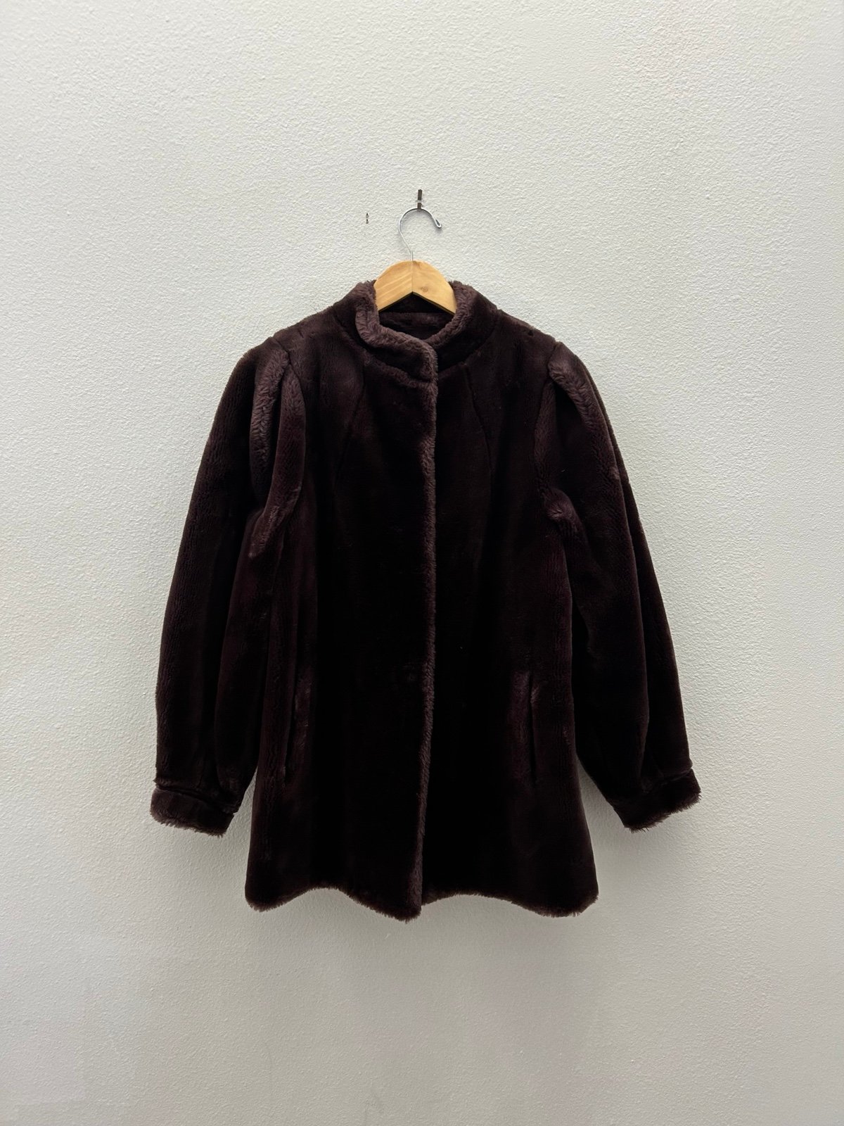 Vintage 60s Central Park Zoo faux fur coat
