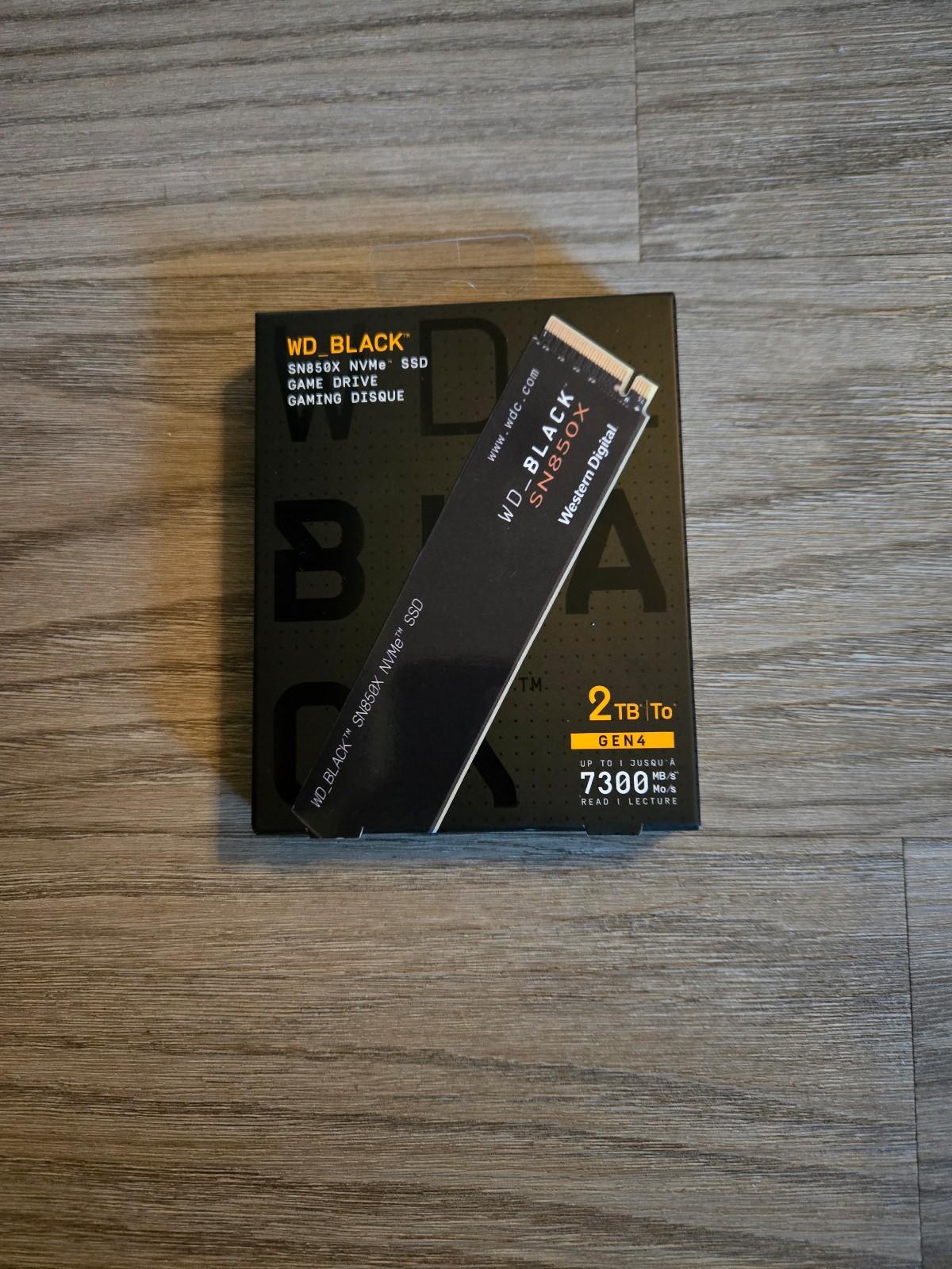 WD_BLACK SN850X NVMe™ 2TB SSD (Factory Sealed)