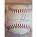 Aaron Hicks Autographed/Signed Baseball TRISTAR