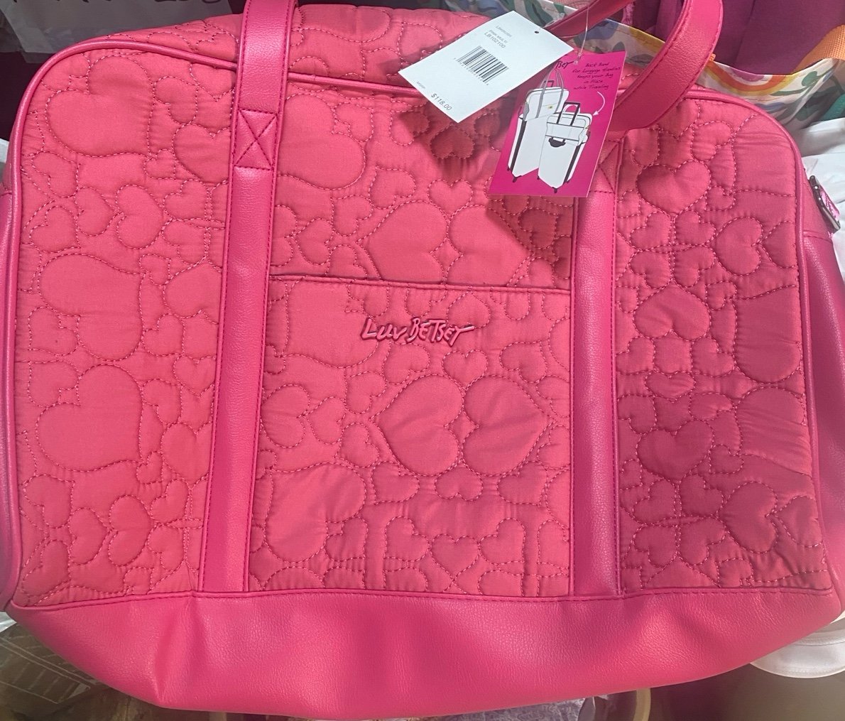 Betsy Johnson Tote Bag. New with Tags