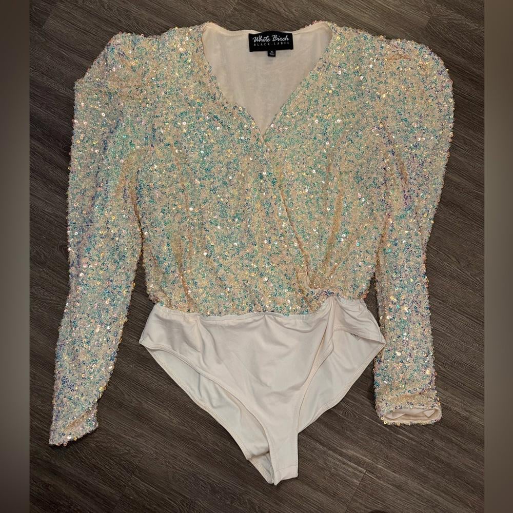 Sequin bodysuit