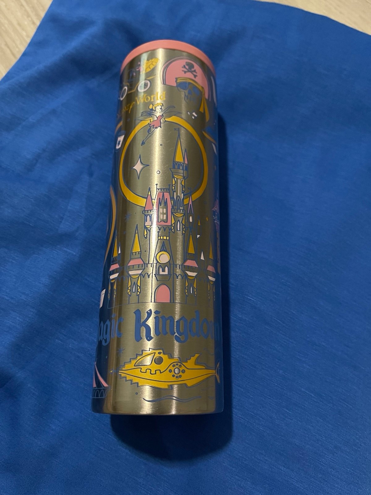 Disney 50th Anniversary Starbucks Magic Kingdom Tumbler