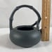 1950s Chinese Yixing Clay Handmade Bamboo Green Sand Teapot 高建芳